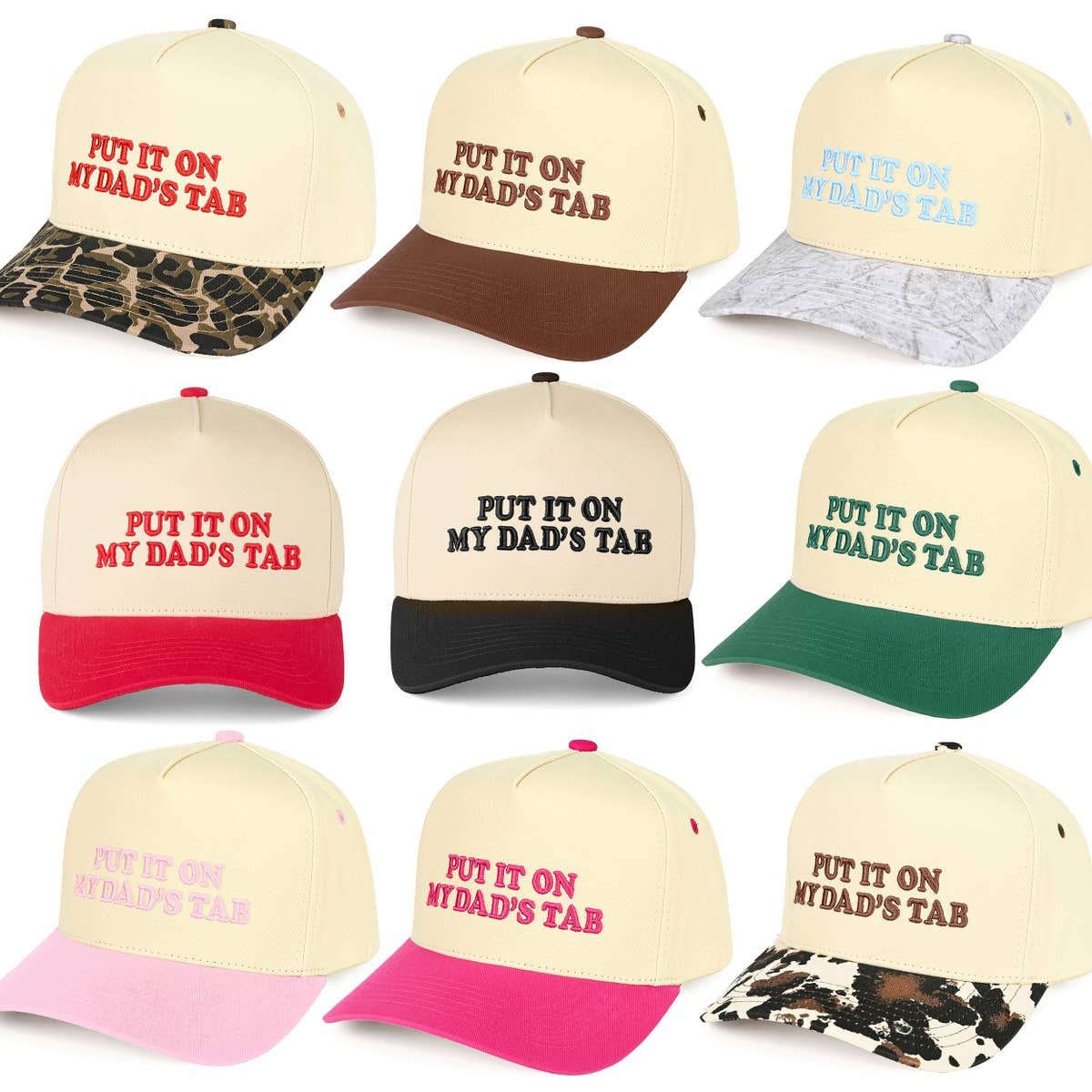 TCM0051 PUT IT ON MY DAD'S TAB TRUCKER HAT