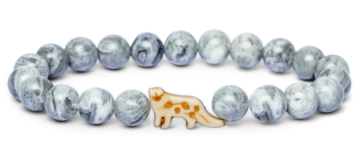 THE ASCENT BRACELET-SNOW LEOPARD