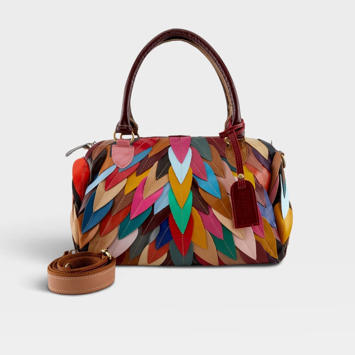 PLUMAGE LEATHER BAG