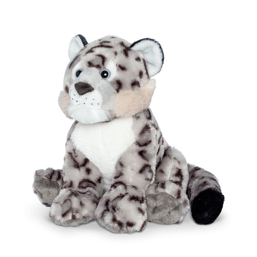 THE ASCENT PLUSH-SNOW LEOPARD