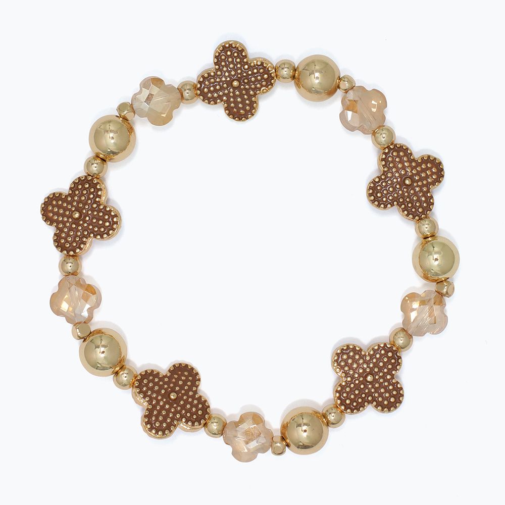 BRACELET - CHAMPAGNE &amp; MOCHA