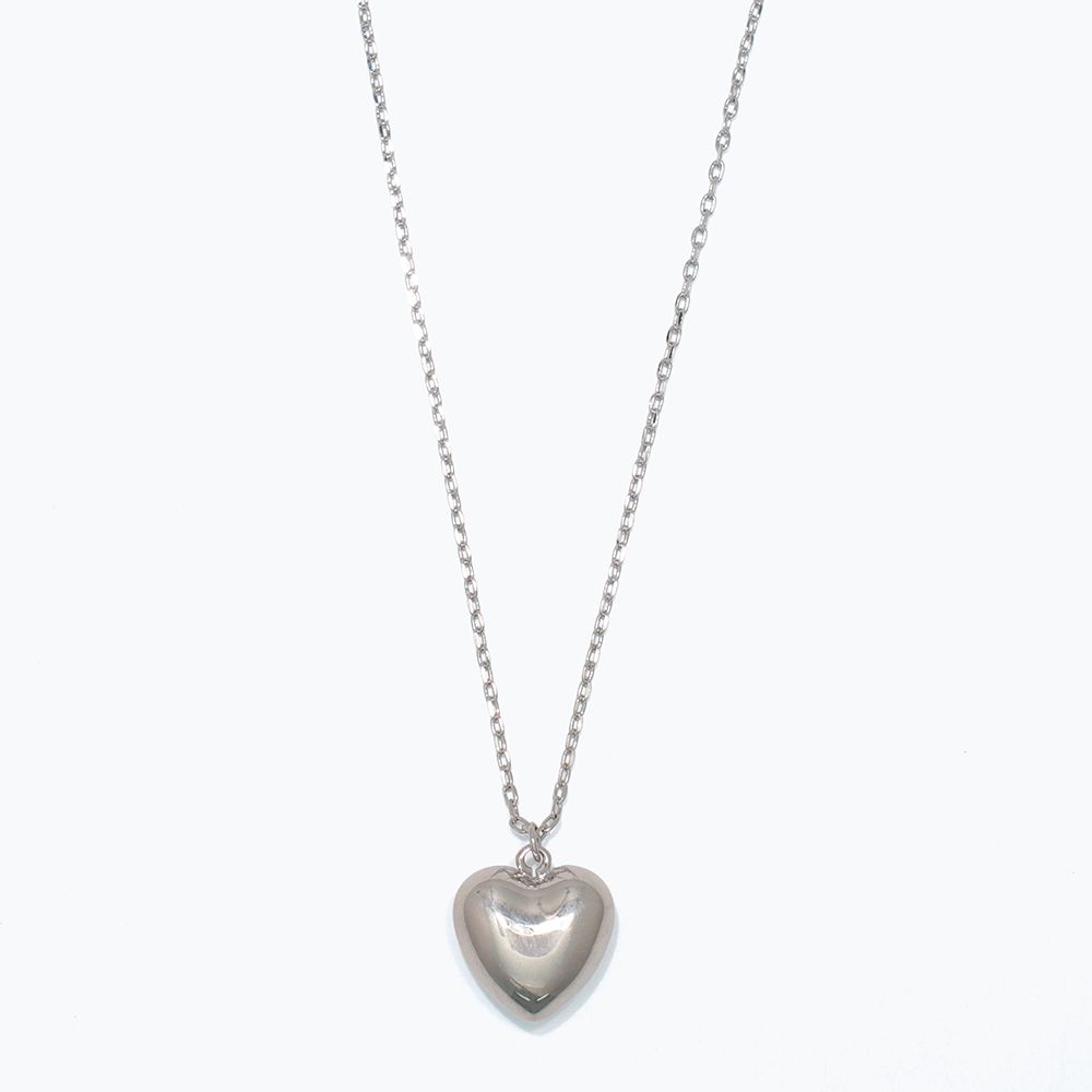 NECKLACE - SILVER HEART PENDANT