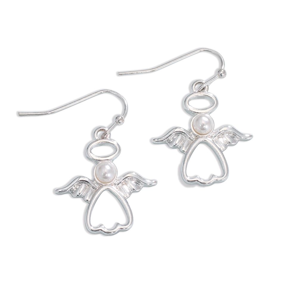 EARRINGS - ANGELS WITH PEARLS