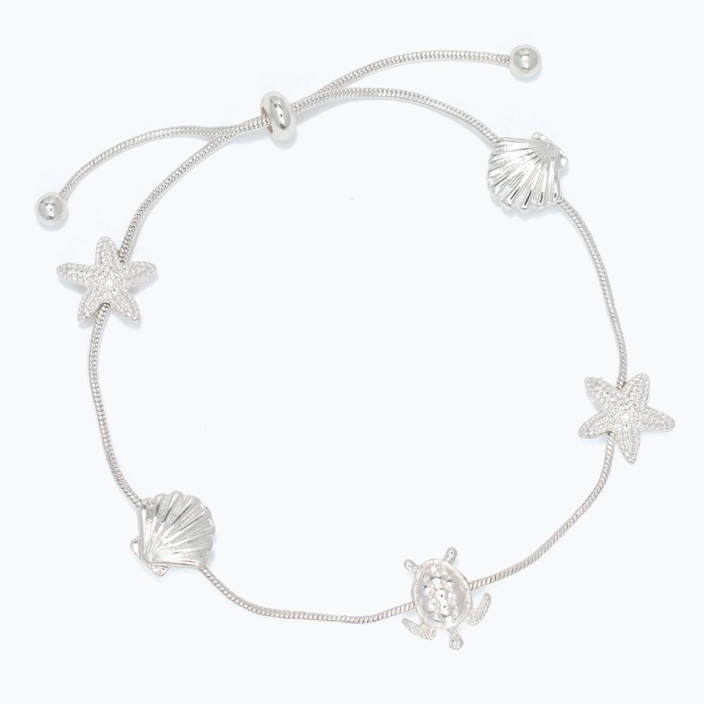 BRACELET - SILVER STATIONED SEA LIFE