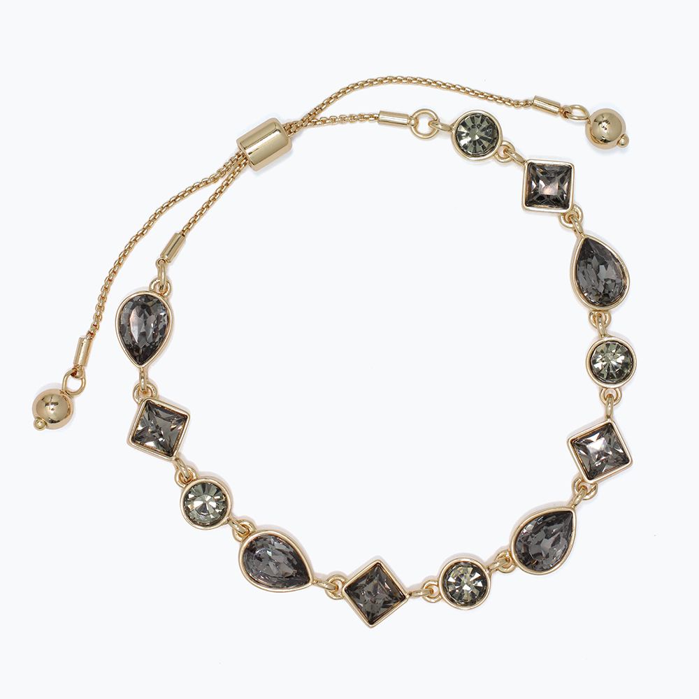 BRACELET - BLACK DIAMOND CRYSTALS