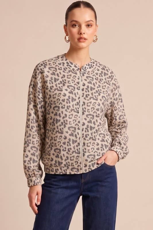 Leopard Print Jacket
