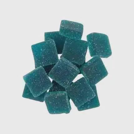 THCa Gummies - Live Resin, Flavor: Black Raspberry - Indica - 5 Pack