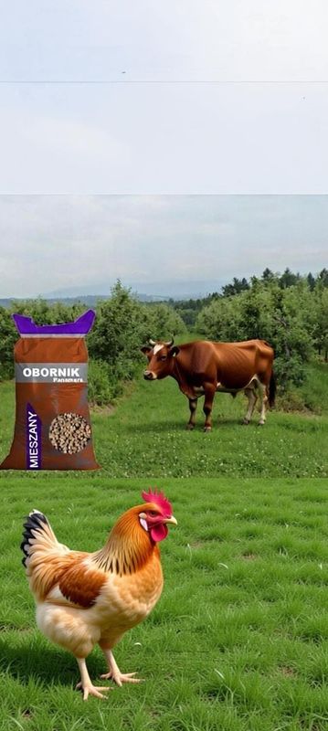 Obornik GRANULOWANY 25 KG Nawóz Bydlęcy Kurzy Eko do ogrodu JESIENNY
