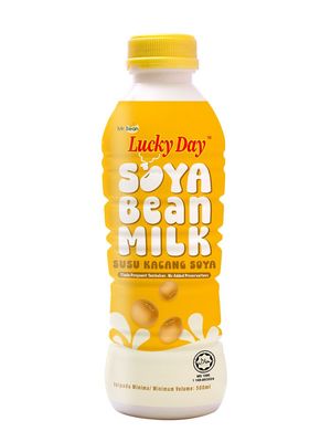 Lucky Day Soya Bean Milk 4x500ml Bundle