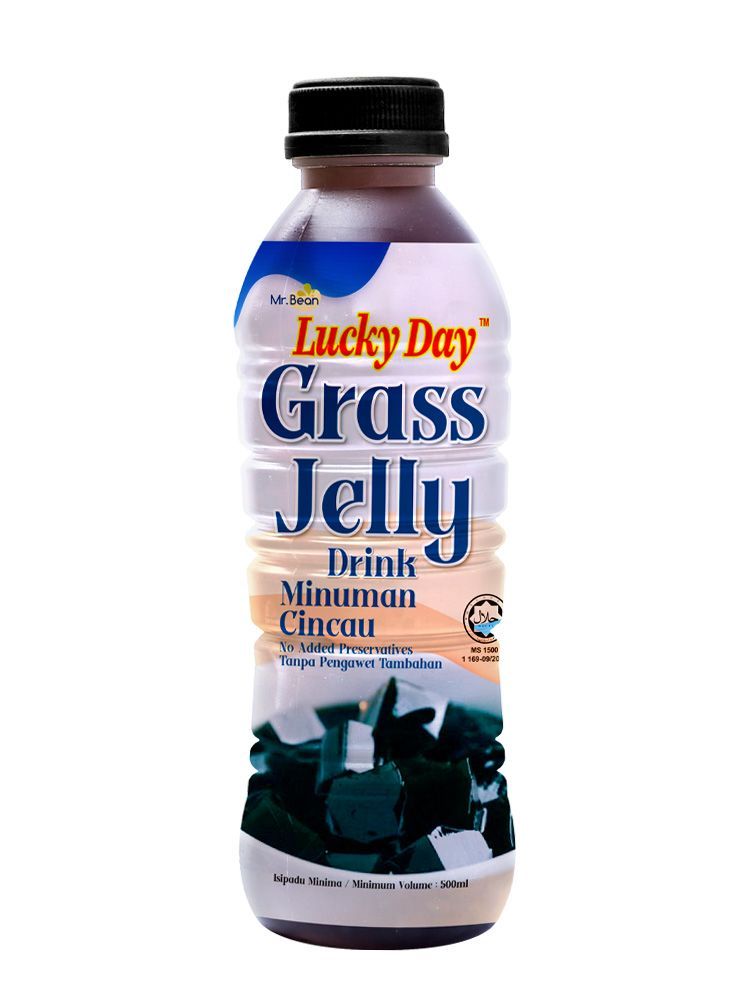 Lucky Day Grass Jelly Drink 4x500ml Bundle