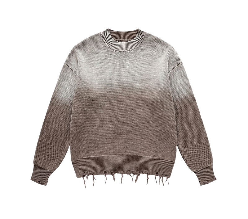 ELIONIS - DISTRESSED SWEATER