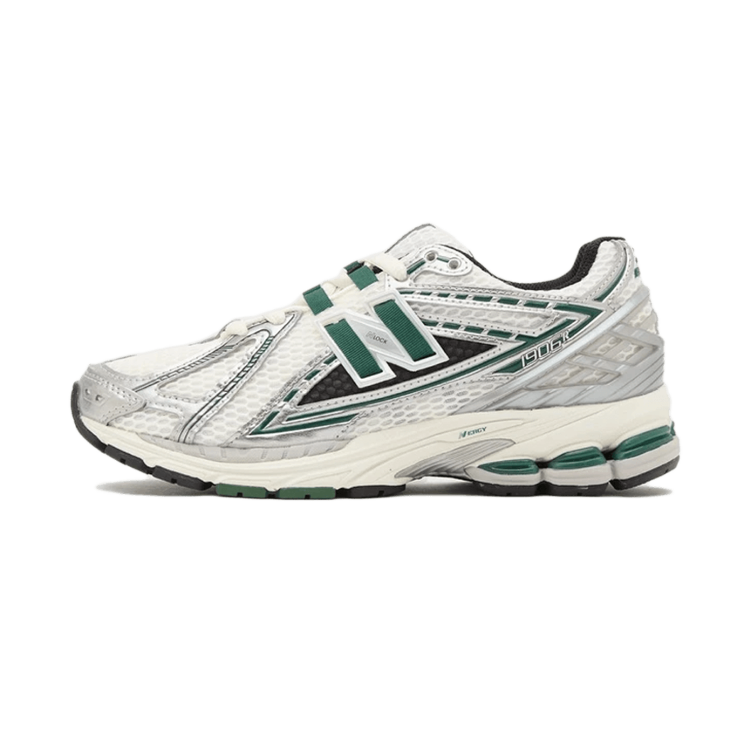 New Balance 1906R Silver Metallic Nightwatch Green