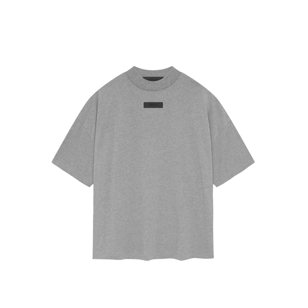 Fear of God Essentials Dark Heather Oatmeal T-Shirt
