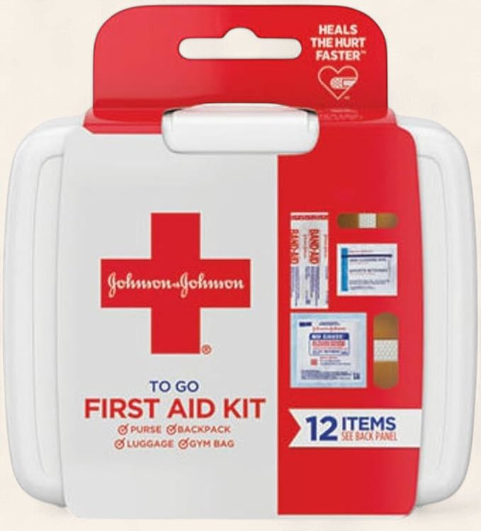 J &amp; J To Go First Aid Kit