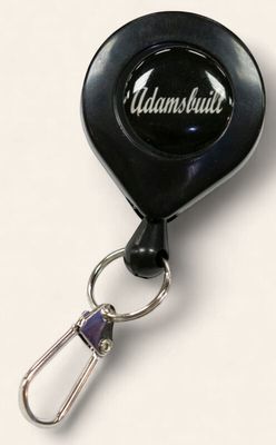 AdamsBuilt Tools - Zinger Tear Drop Pin-On with Clip, Heavy Duty