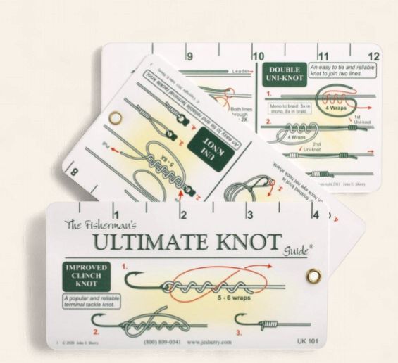 Fishing Knot Cards/Ruler