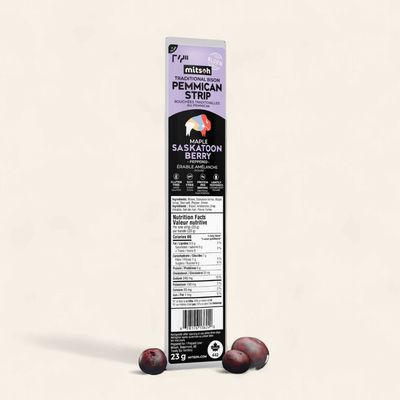 Pemmican Strips - Saskatoon Berry