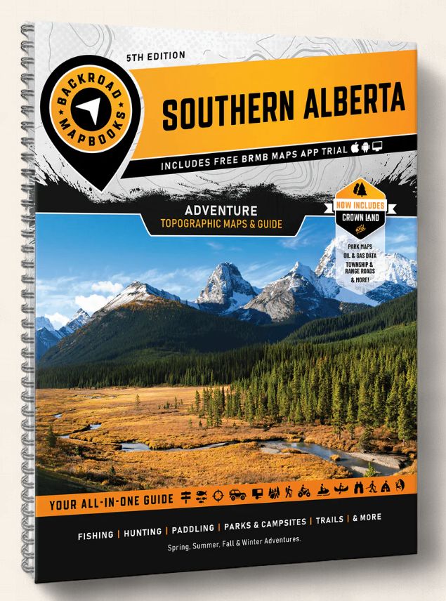 Southern Alberta Backroad Map Book