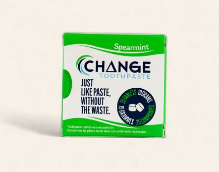 Change Tooth Paste Travel Tin, flavour: spearments