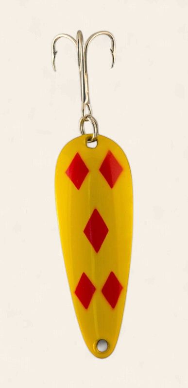 Len thompson Original Series: 0 Yellow &amp; Red Five of Diamonds