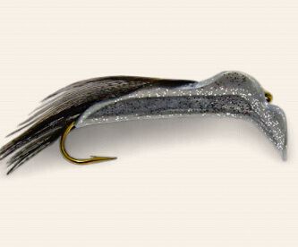 Lucky Bug Lures-Bingo Bug #6 Wilver W/Black (Minnow)