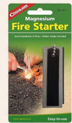 Magnesium Fire Starter with Flint