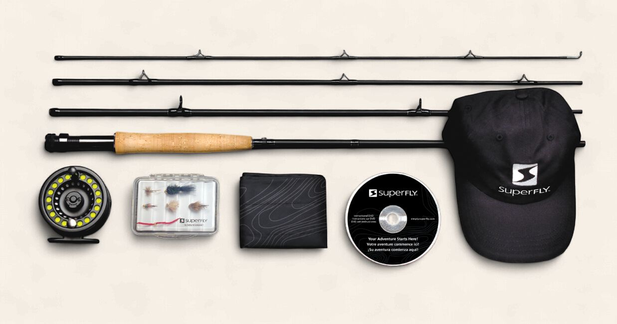 SUPERFLY Fly Fishing Kit