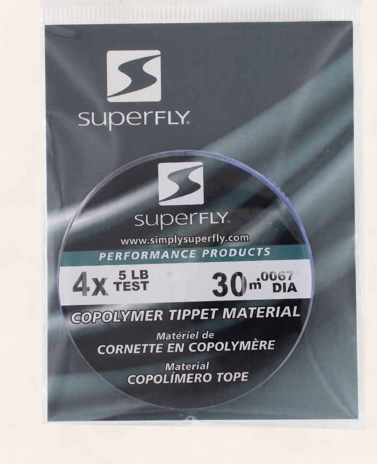 Performance Copoly tippet Material, Size: 4X