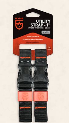 Utility Strap 1"x40" Black