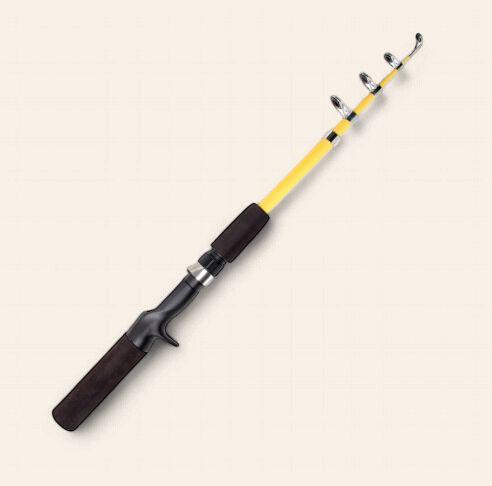 5'6" 1-Piece Pack-It Telescopic Spincast Rod
