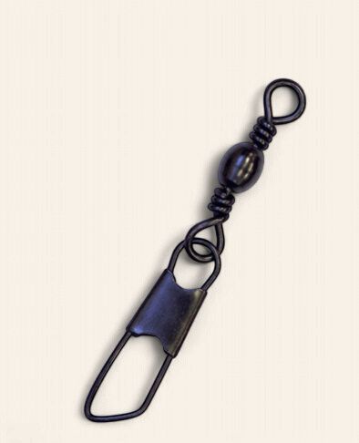 Eagle Claw Barrel Swivel w/ safety snap 7