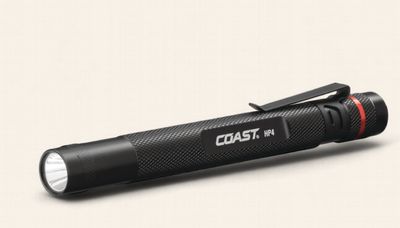Coast Knives - LED Flashlight 95 Lumens 186ft Beam Impact &amp; Water Resistant 4HR Runtime AA Battery