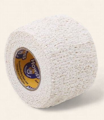 Howies Grip Stretch Tape 1.5" x 5yd, Colour: white