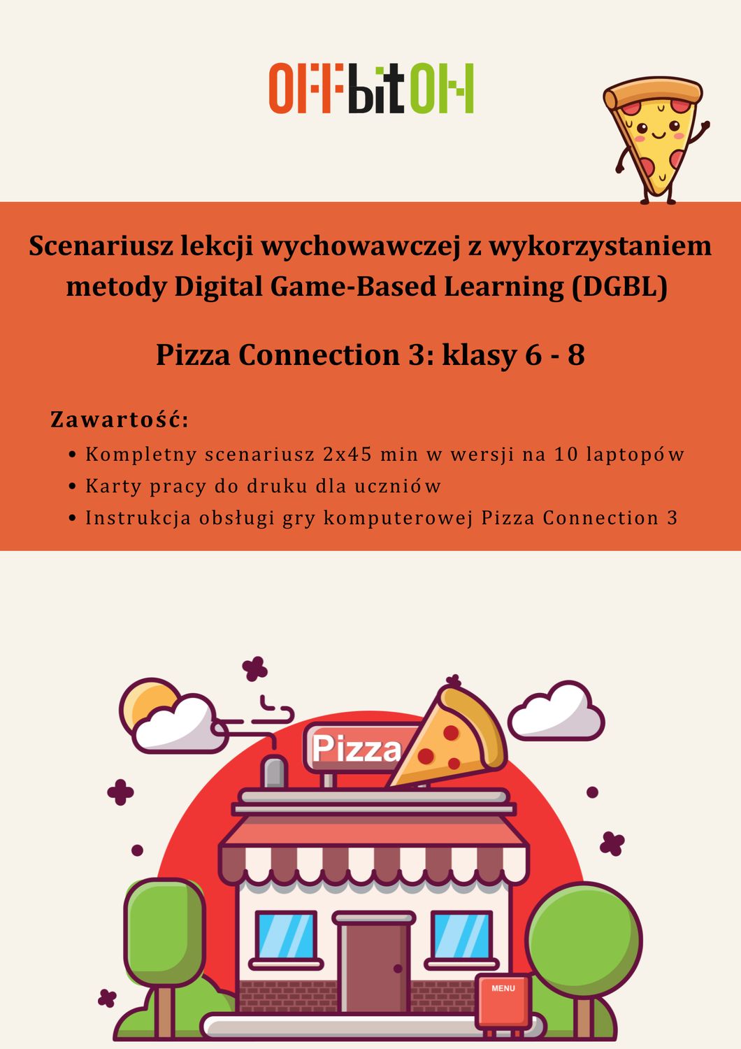 Scenariusz lekcji wychowawczej (Pizza Connection 3 - wersja dla 10 laptopów)