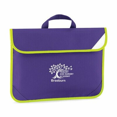 Braeburn School Purple Book Bag