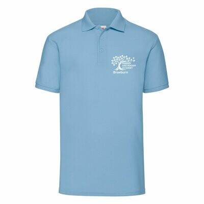 Braeburn School Sky Blue Polo Shirt