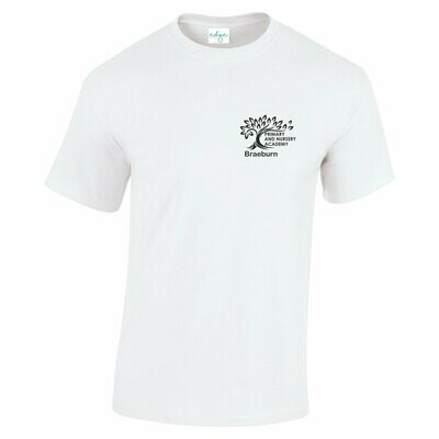 Braeburn White PE T-Shirt