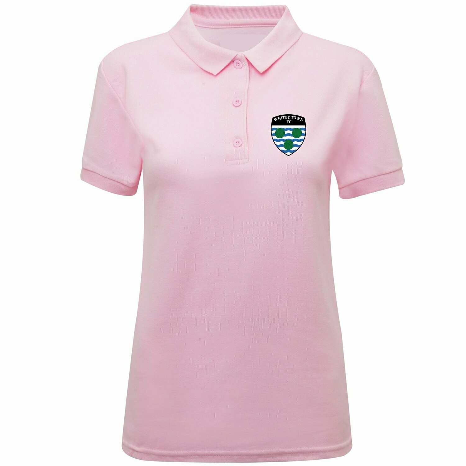 Adult's Whitby Town FC Polo (Pink)
