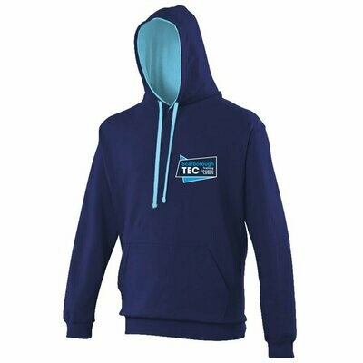 Scarborough TEC Varsity Hoodie (Navy Blue-Sky Blue)