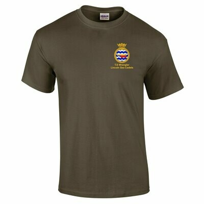 Camo Green Lincoln Sea Cadets T shirt.