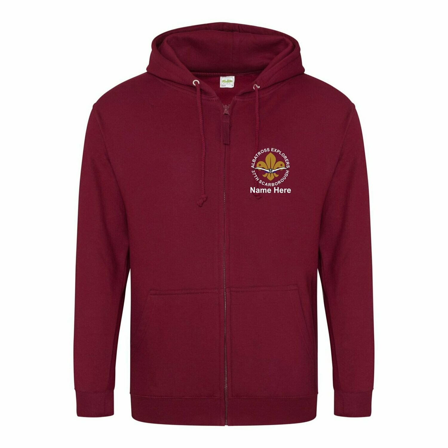 Adults Albatross Explorers Zipped Hoodie