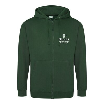Adults Scouts Derwent Valley Scarborough Zipped Hoodie