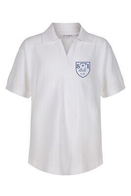 Seamer & Irton School White Polo Shirt