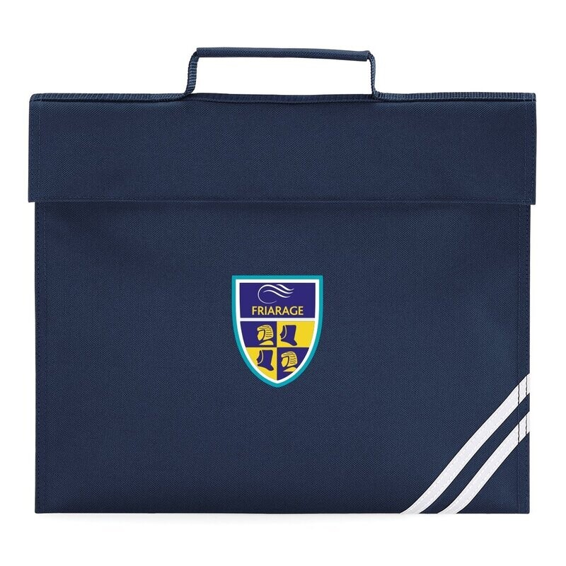 Friarage School Navy Book Bag