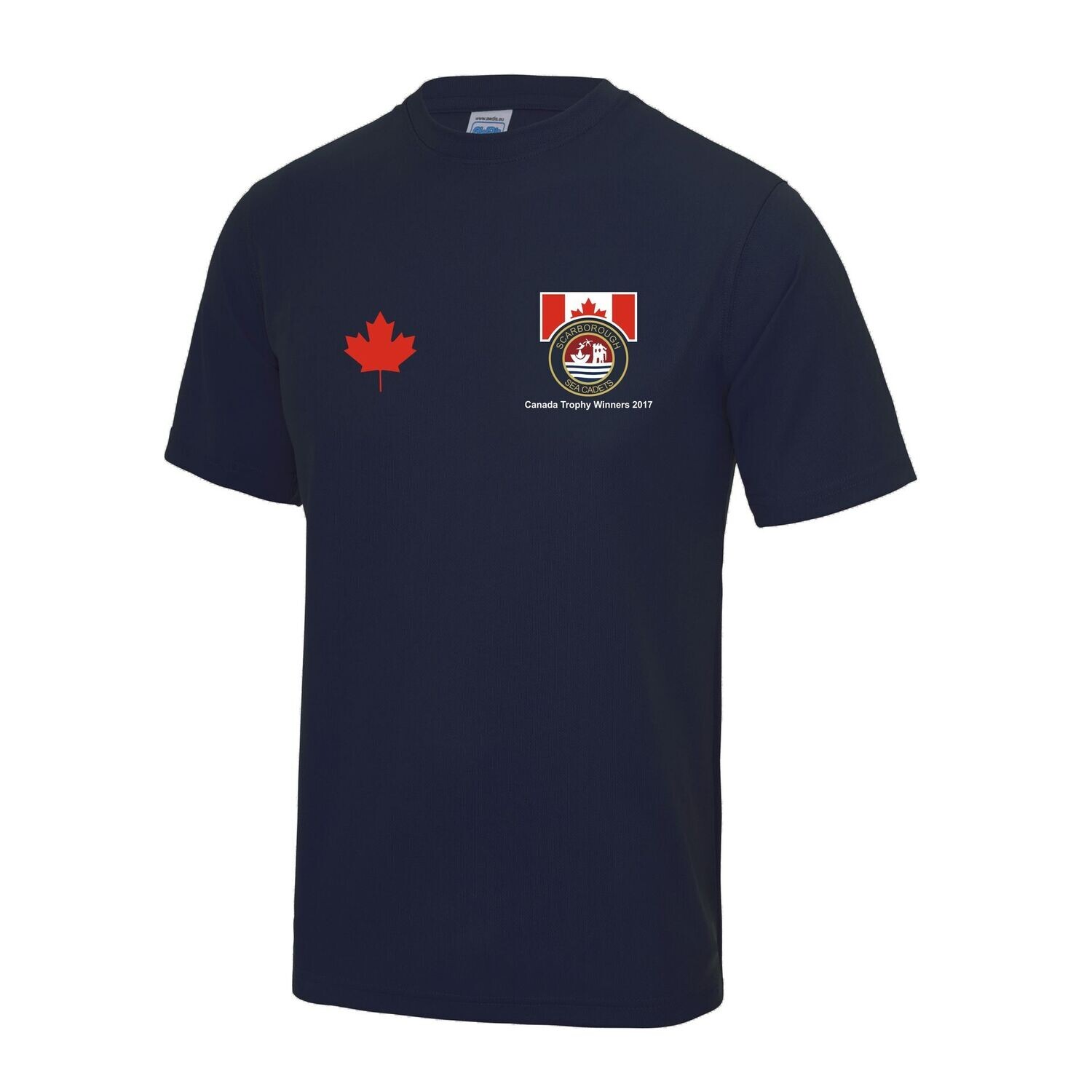 Adults' Navy Sea Cadets T Shirt (Canada Trophy Edition)