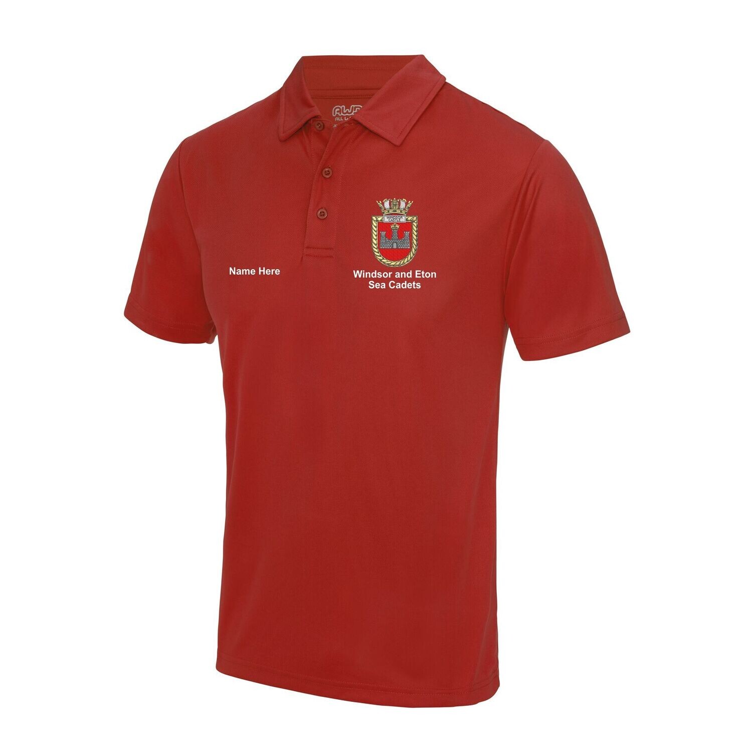 Windsor & Eton Sea Cadets Cool Tec Polo