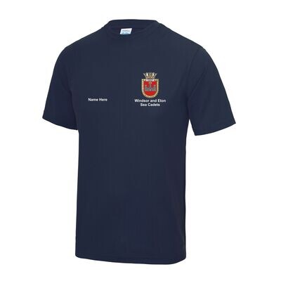 Windsor & Eton Sea Cadets Cool Tec T-Shirt