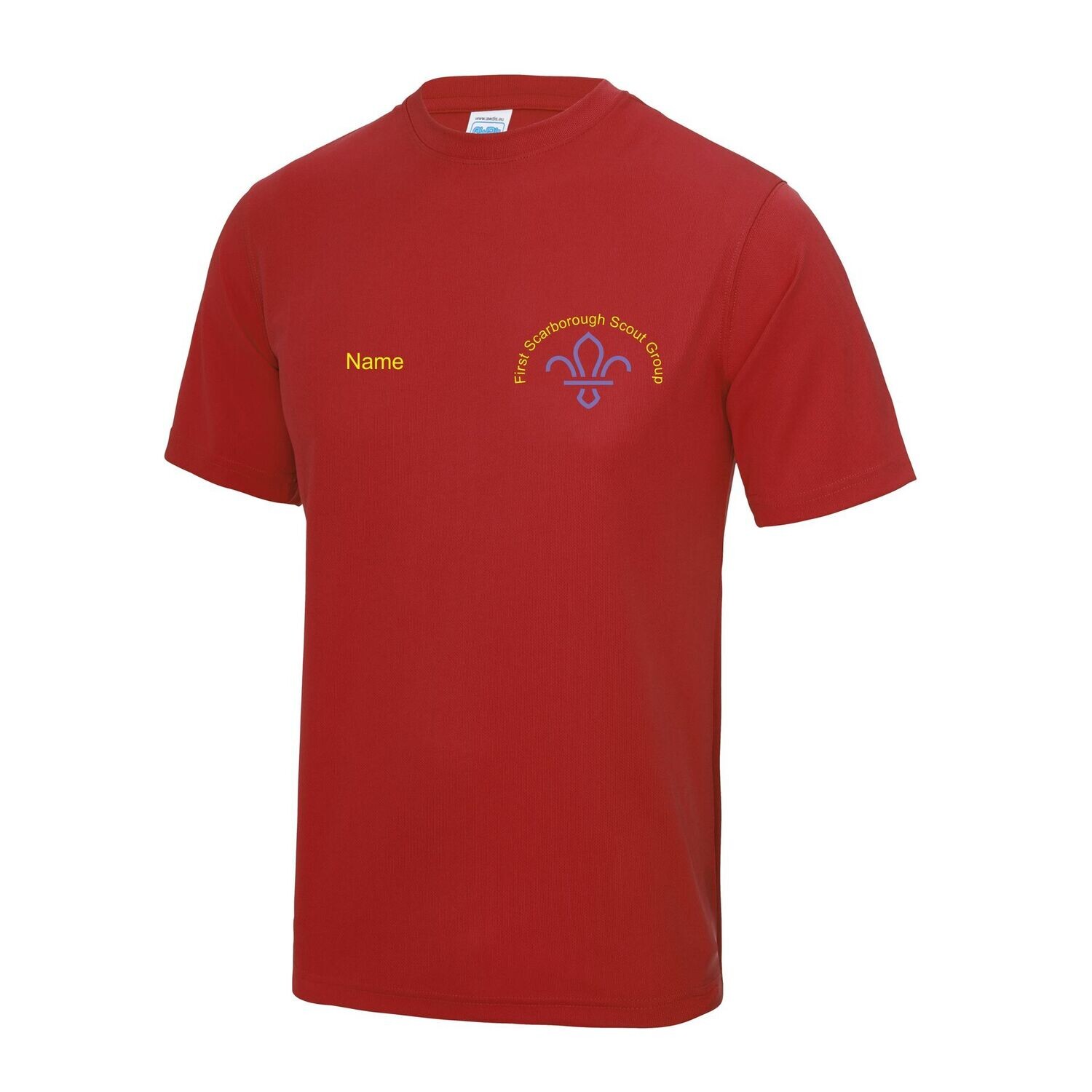 First Scarborough Scouts Adult Cool Tec T-shirt