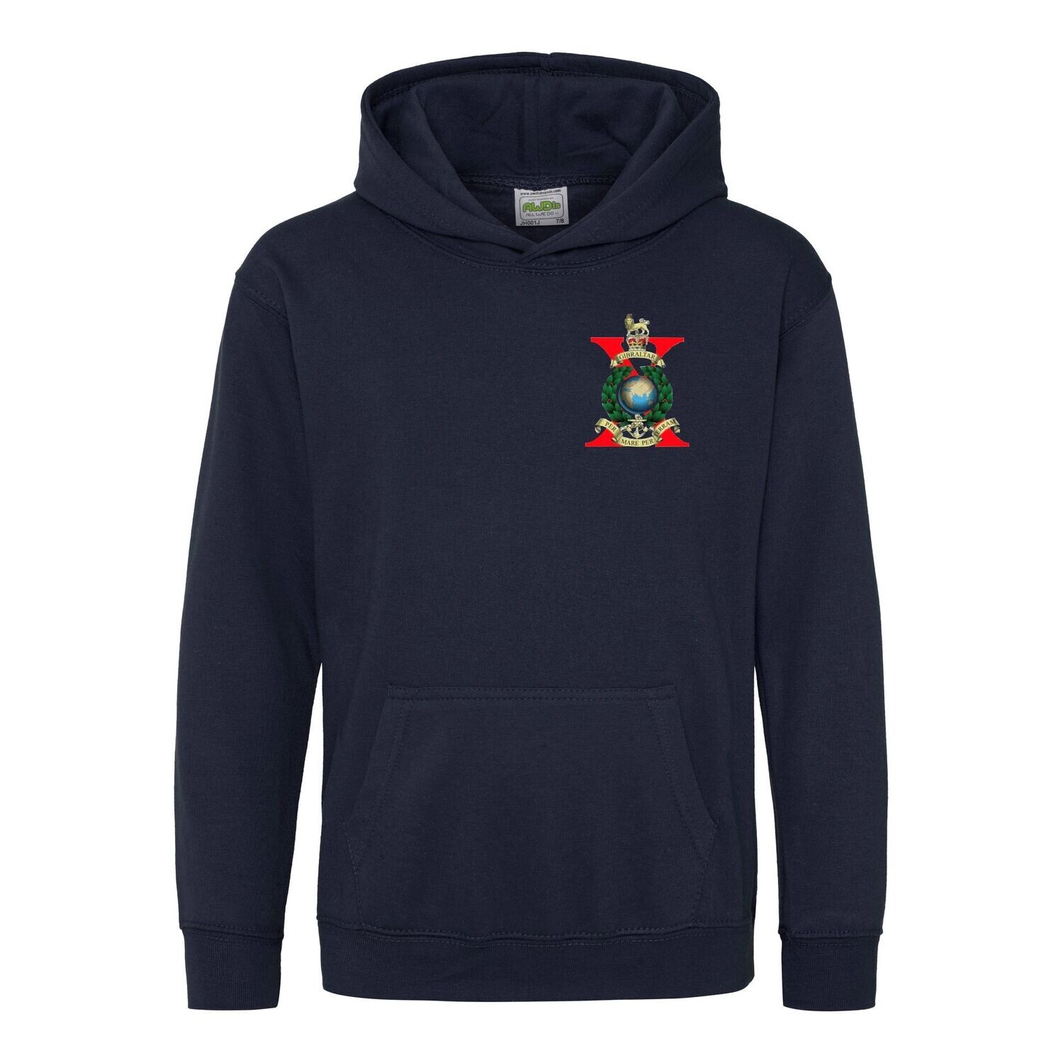 Kids X-Ray Company Navy Hoodie