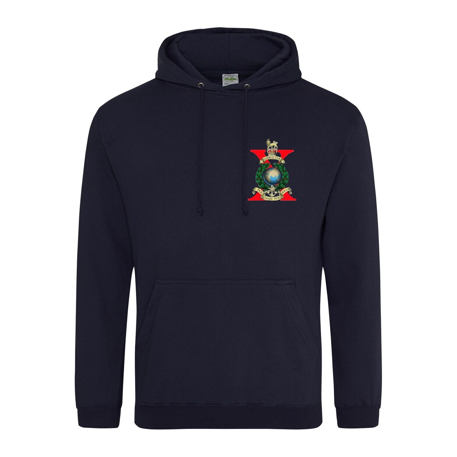 Adults X-Ray Company Navy Hoodie